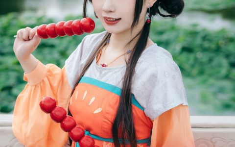小铃铛 Cosplay 可爱 古装 古风少女 清纯&YiTuYu艺图语