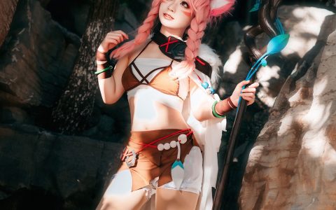 鹿灵守心 二次元 Cosplay 美少女 美图 福利&YiTuYu艺图语