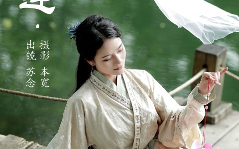采莲 古风 莲花 优美 摄影 女人&YiTuYu艺图语