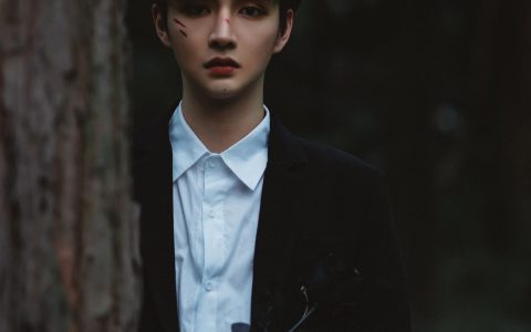 暮光之城 暗黑 非主流 男人 帅哥 树林 创意 人像&YiTuYu艺图语