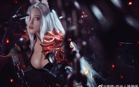 coser@枣糕-吃谷人黛博魂《神都夜行录》妖狐性感cosplay作品欣赏