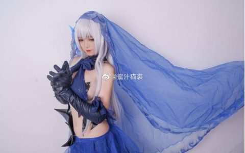 约会大作战鸢一折纸cosplay照片欣赏,cose@蜜汁猫裘打造可爱造型
