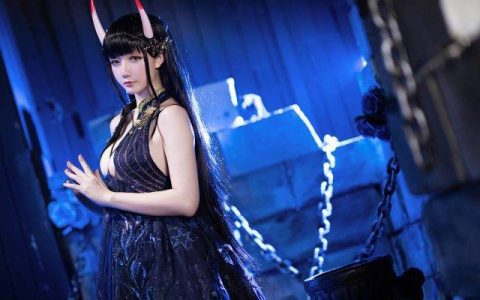 碧蓝航线·能代cosplay作品星之迟迟coser性感迷人,让你感受游戏人物的魅力!
