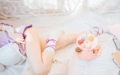 《Re：从零开始的异世界生活》蕾姆Cosplay图集，桜桃喵迷人大腿魅力