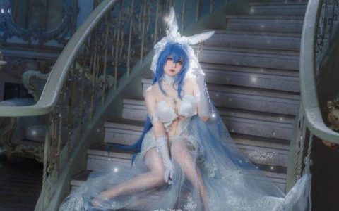 国内才华横溢的coser渊秧化身《碧蓝航线》花园仙子新泽西