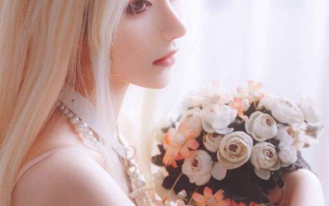 南桃Momoko性感cosplay《狐狸与蔷薇》,迷人魅力令人窒息