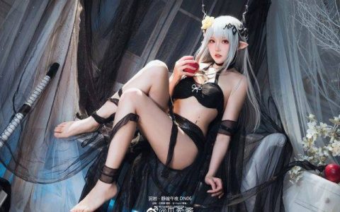 国内人气coser“瓜希酱”演绎《明日方舟》泥岩cosplay照片欣赏！