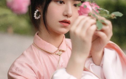 蔷薇花开 花 古装 少女 写真集 胶片&YiTuYu艺图语