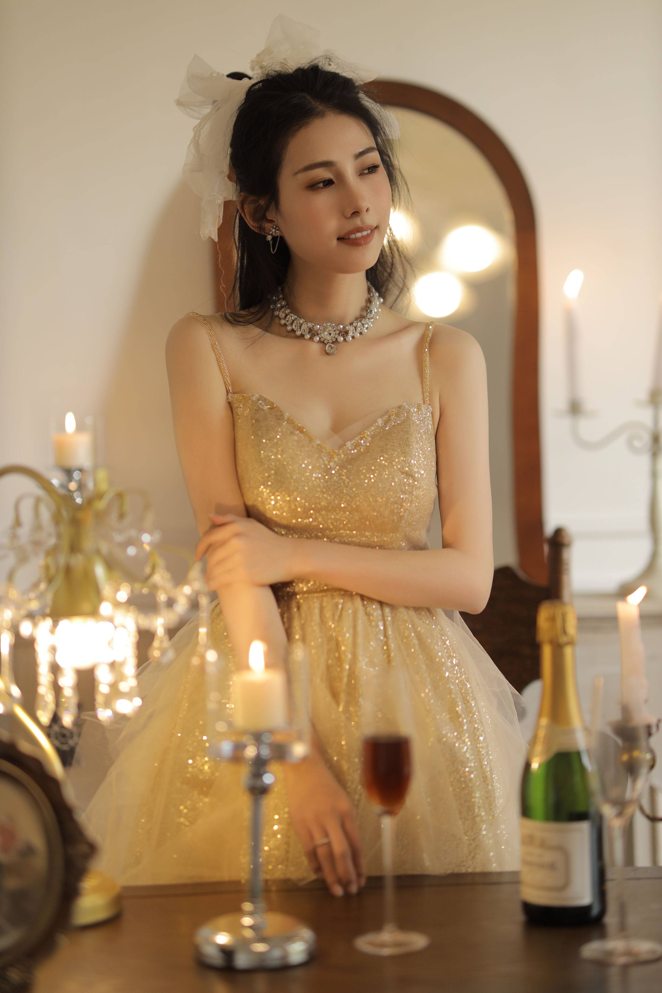 光里 女郎 模特 优雅&YiTuYu艺图语-3