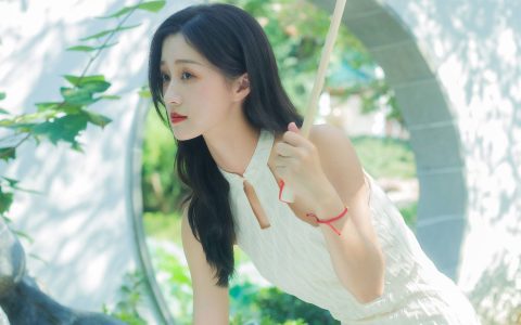 白衣 优美 国风 优雅 女神 旗袍摄影&YiTuYu艺图语