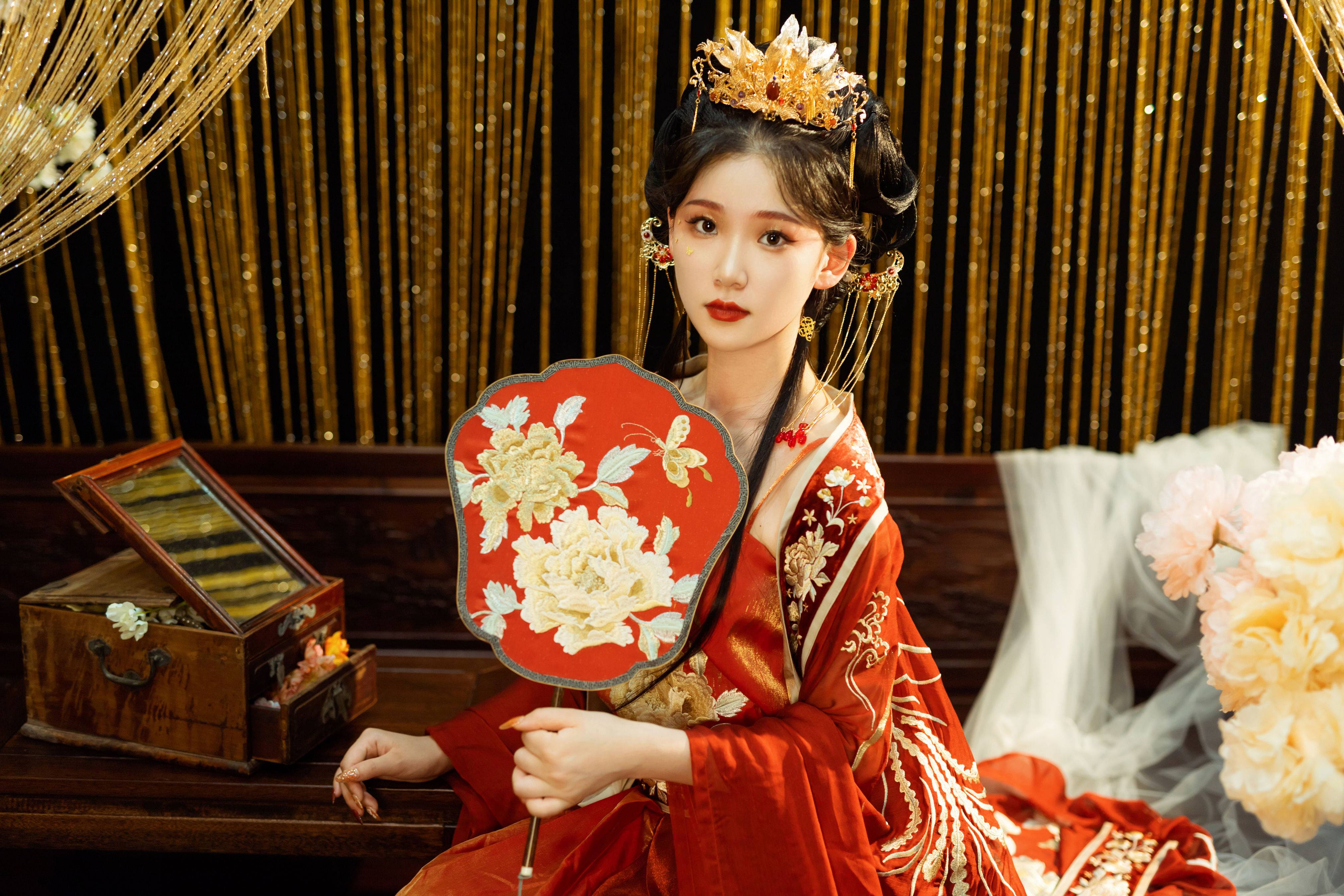 红衣娘子 古风 结婚 新娘 中国风 漂亮&YiTuYu艺图语-5