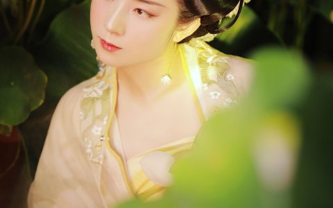 云想衣裳花想容 唯美 古风 荷花 清冷美人 精美 漂亮&YiTuYu艺图语