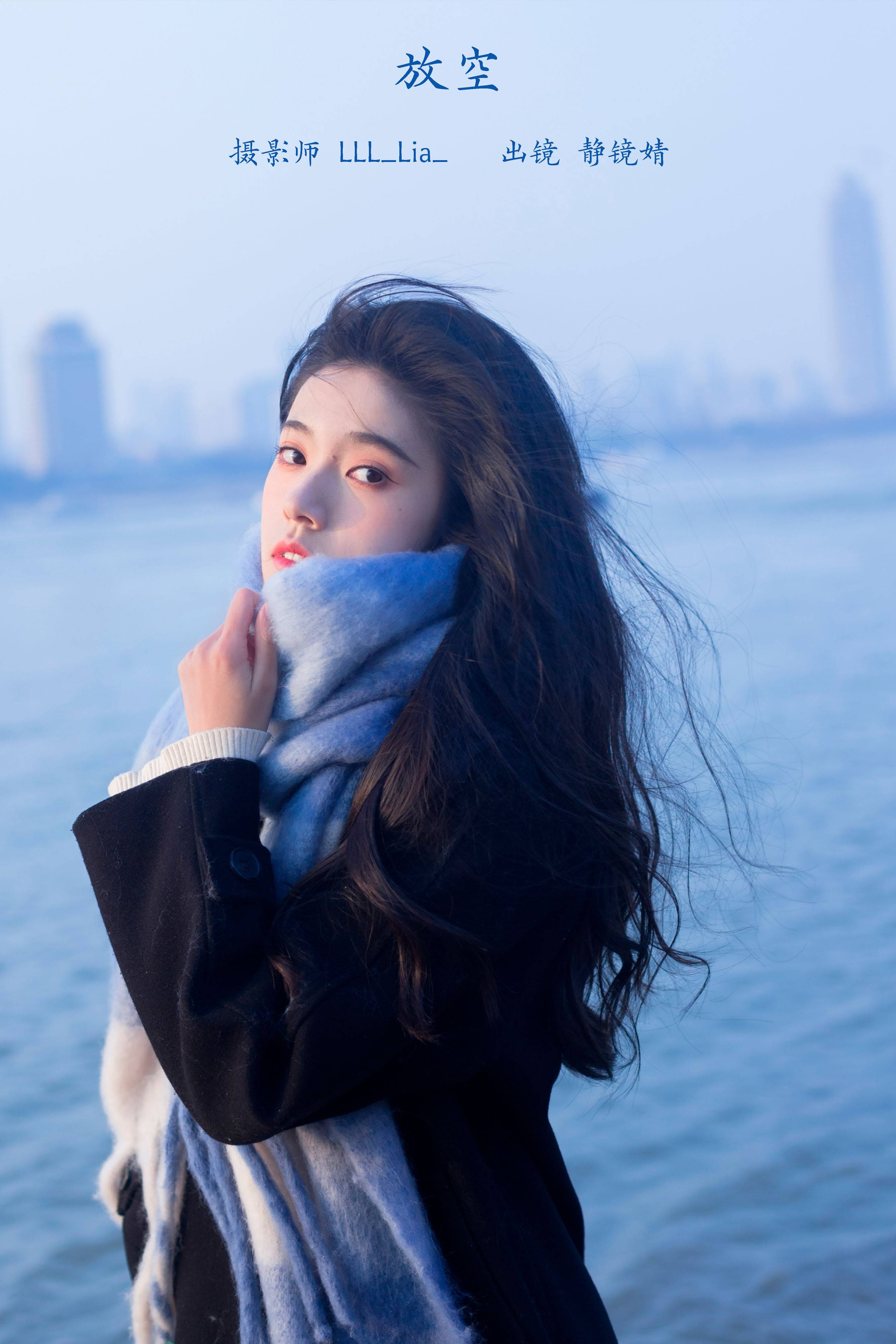 放空 美女 模特 文艺 伤感 夕阳 人像&YiTuYu艺图语-1
