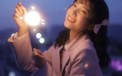 如愿 美好 青春 女生 夜景人像 追光&YiTuYu艺图语