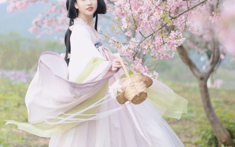 樱 精美 漂亮 古风 花 樱花 少女 写真集&YiTuYu艺图语
