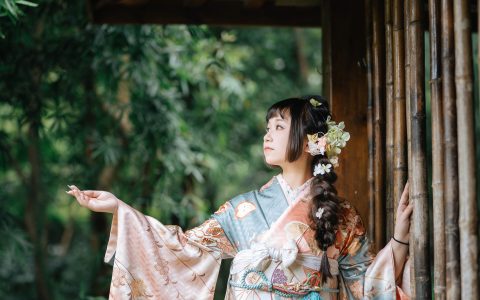 静若处子 日系 和服 小清新 养眼 摄影&YiTuYu艺图语