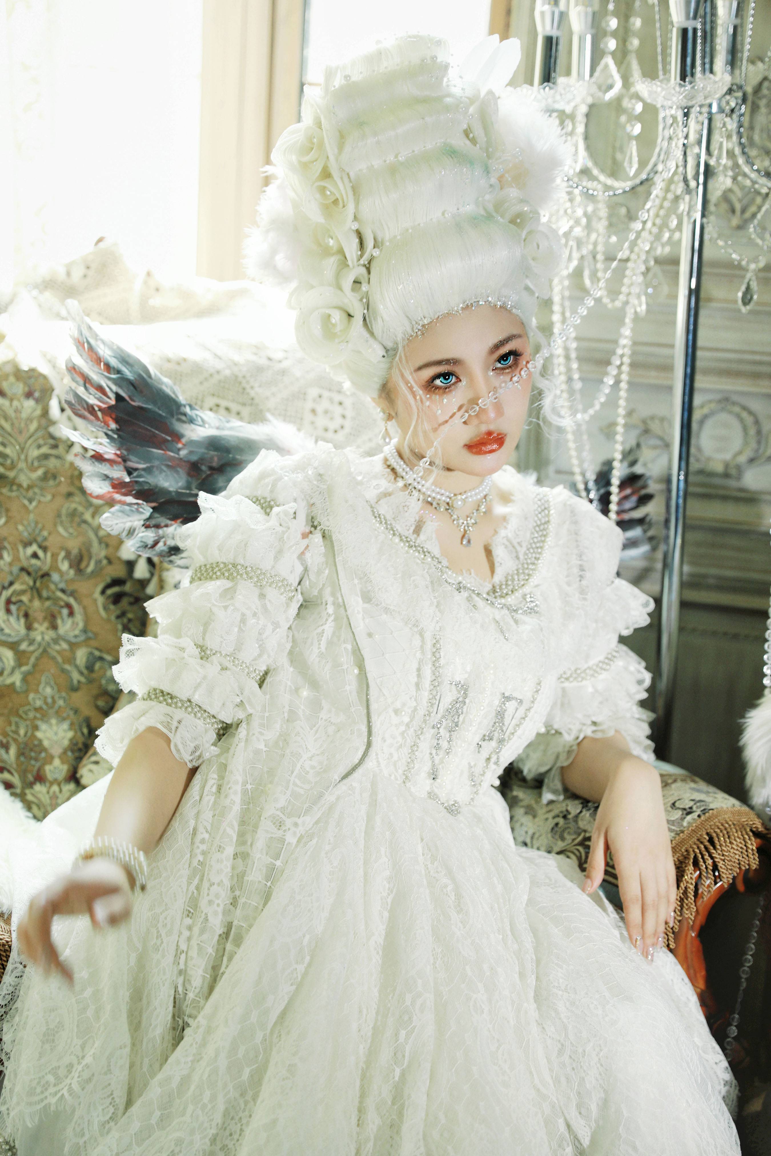 白玫瑰魔女 好看个性 非主流 欧式人像摄影 摄影作品 美女COS&YiTuYu艺图语-4