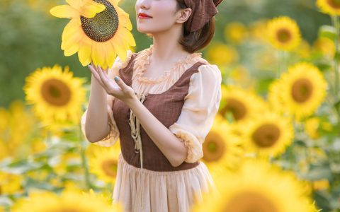 误入梵高的油画世界 向日葵 治愈系 精美 美好 文艺 优美&YiTuYu艺图语