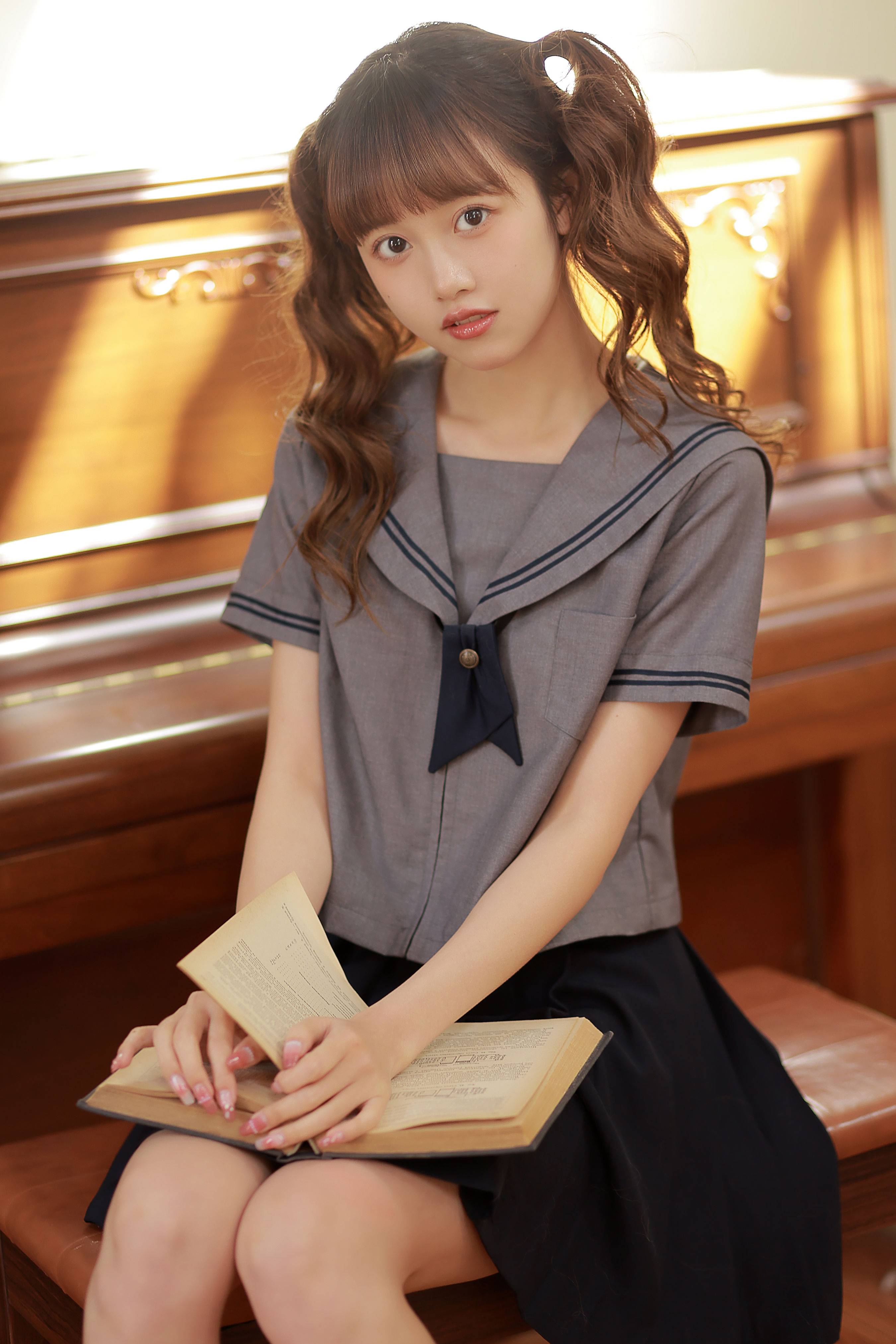 黑白琴键 女生 写真集&YiTuYu艺图语-3