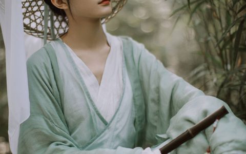 竹影 禅意 意境 古风 竹林 武侠 女侠&YiTuYu艺图语