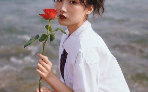 玫瑰的盛夏 人像 花 夏天&YiTuYu艺图语