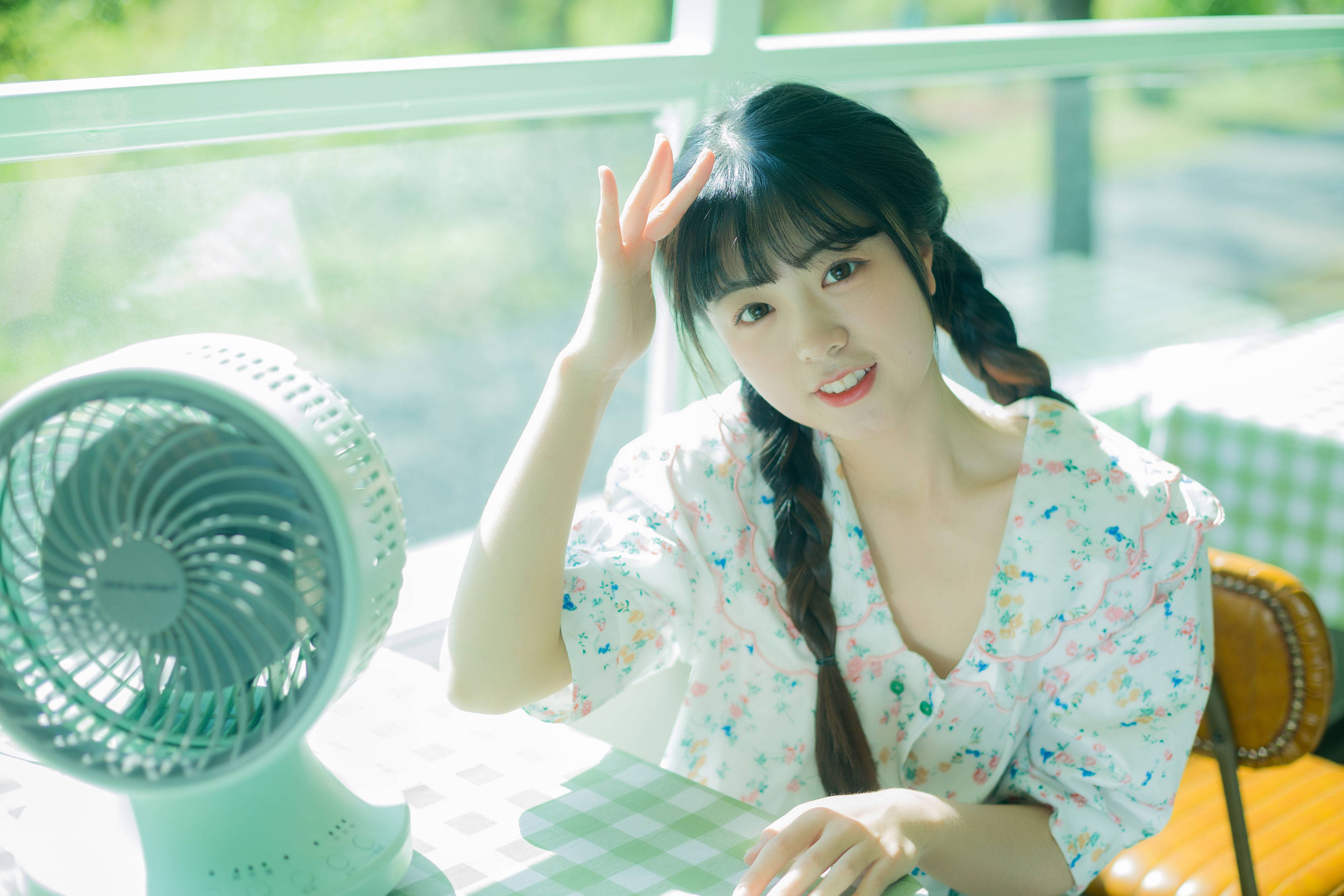 藏在巴士角落的快乐 小清新 少女 写真集&YiTuYu艺图语-4