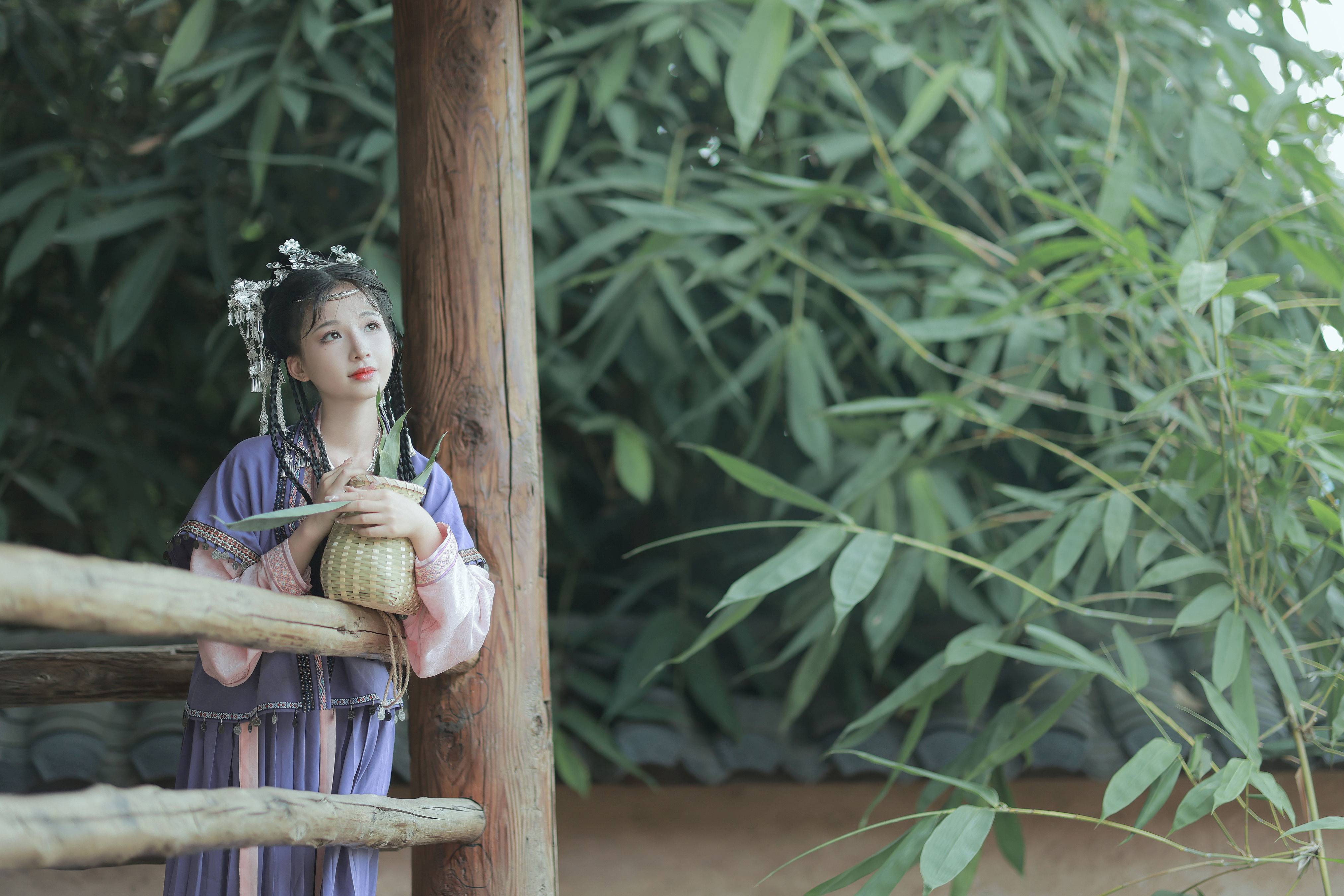 苗疆少女 小清新 民族风 少女 写真集&YiTuYu艺图语-3