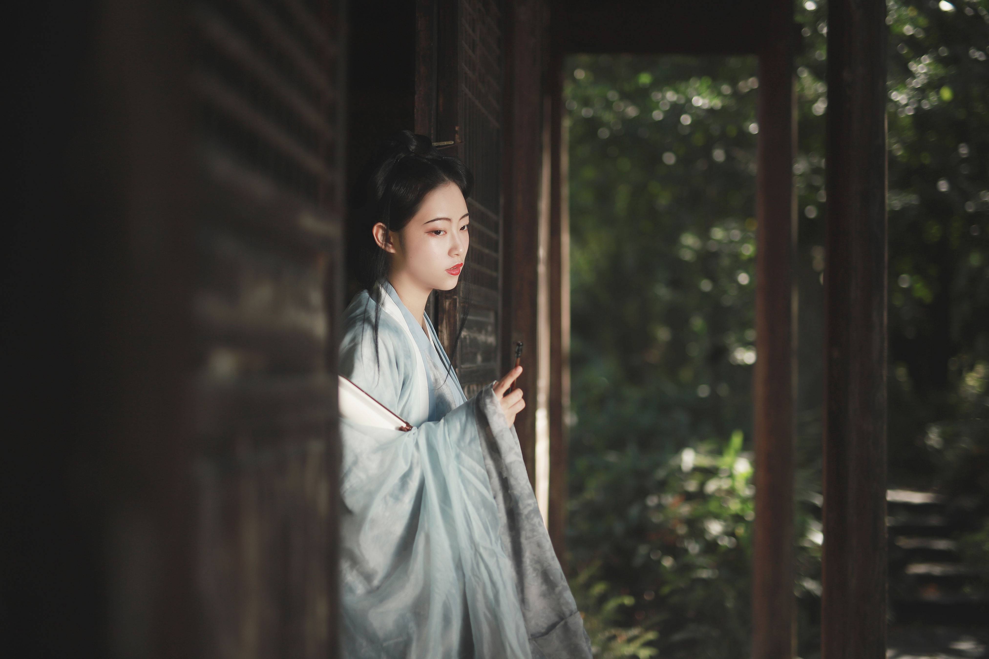 望亭春 古风 清冷 优美 汉服 人像 意境&YiTuYu艺图语-3