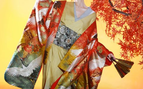 花魁 日式和风 花魁 古装 枫叶&YiTuYu艺图语