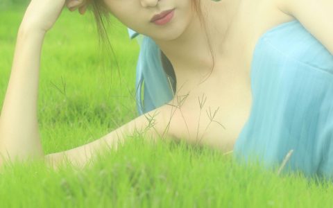 盛夏 小清新 花 绿色 少女 夏天&YiTuYu艺图语