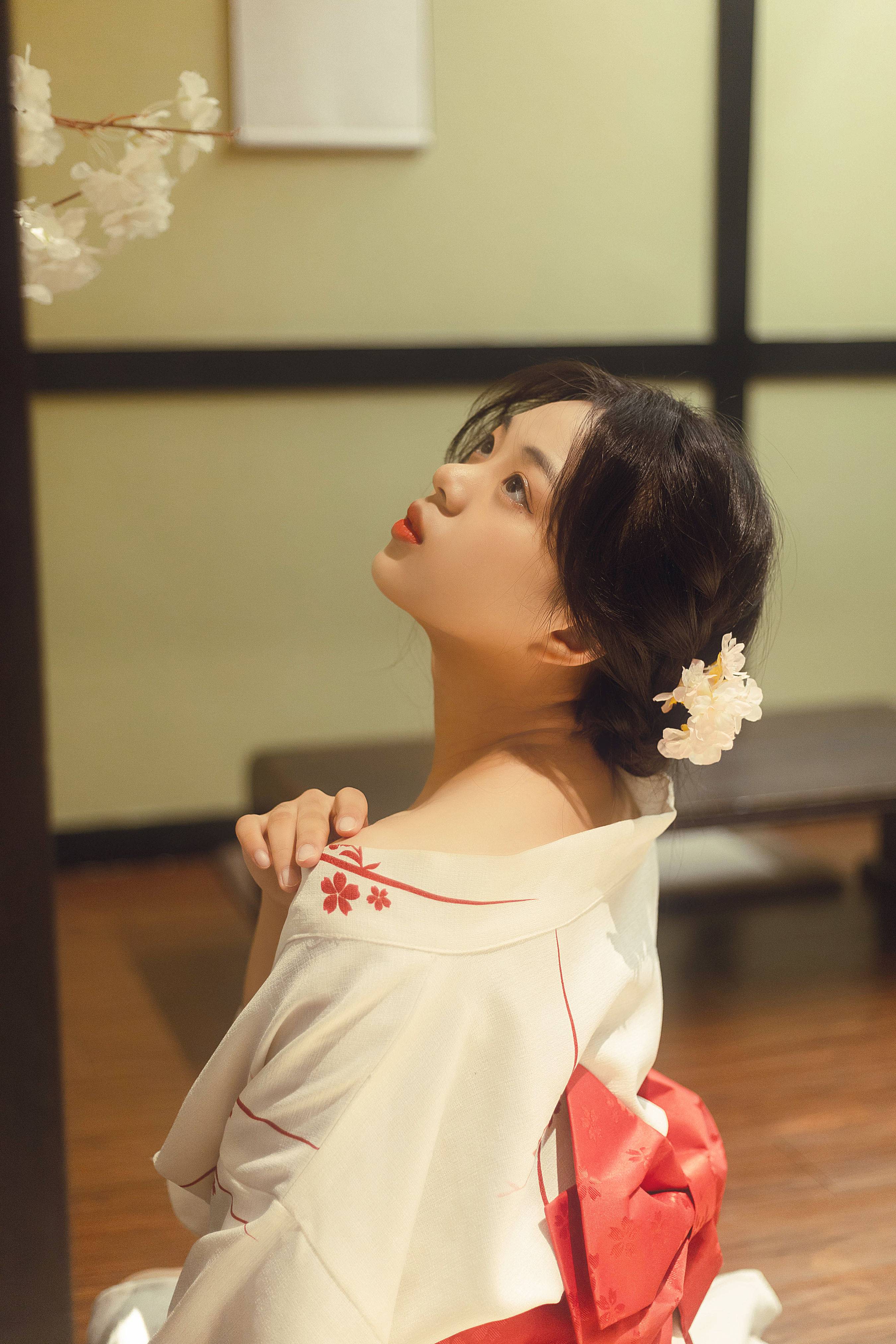 人间月 日式和风 少女 写真集&YiTuYu艺图语-5