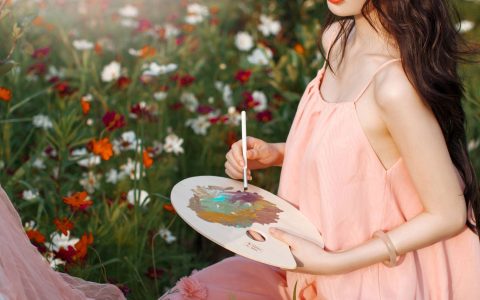 花海 唯美 艺术 漂亮 优美 养眼 女神 花&YiTuYu艺图语