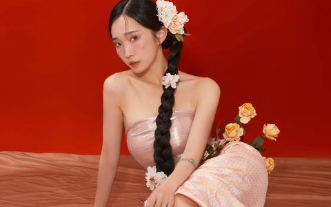 傣妹 精美 漂亮 优美 优雅 女神 人像 民族风 国风 红色&YiTuYu艺图语