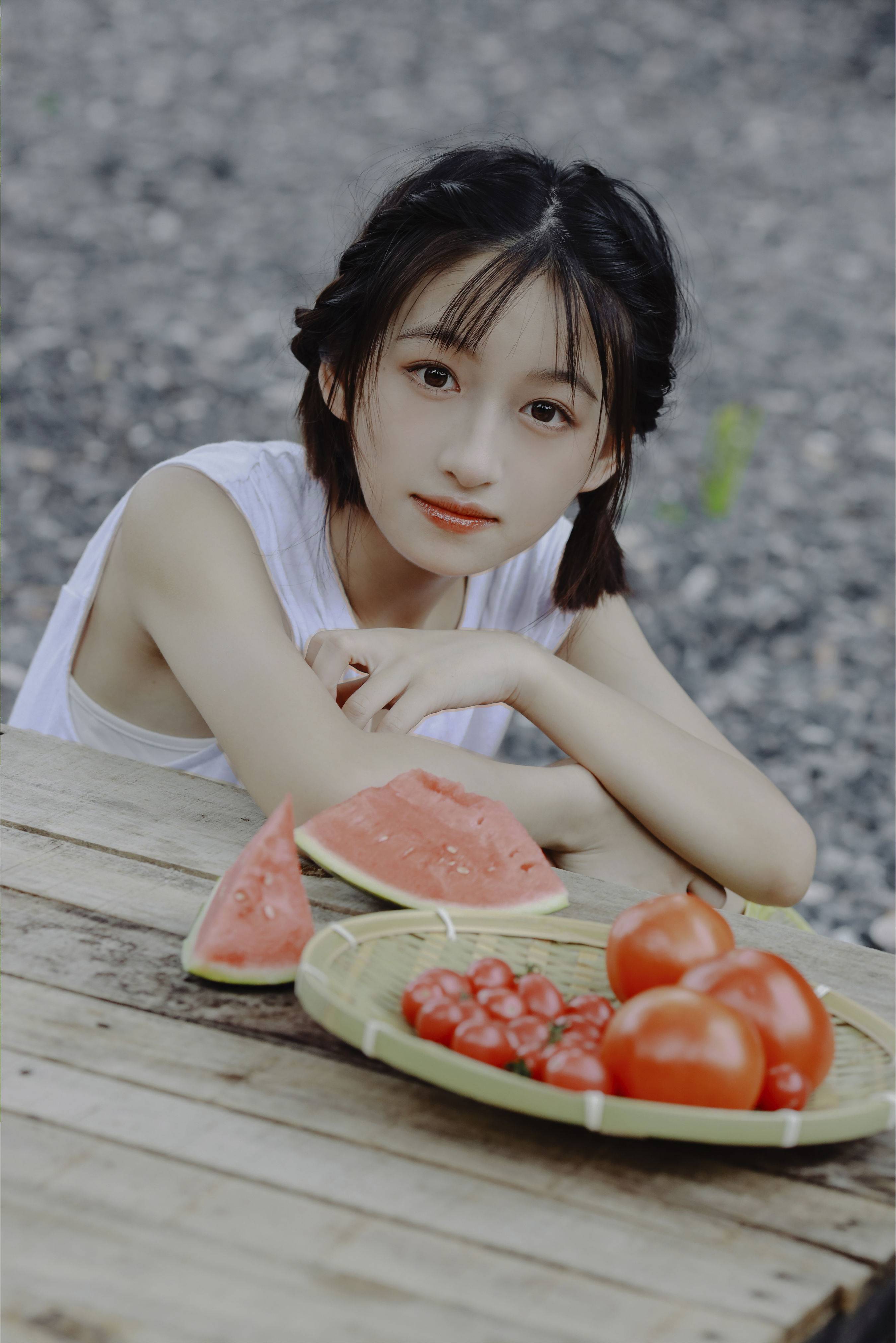 田园女孩 治愈系 小清新 美好 漂亮 文艺 青春 少女 田园生活&YiTuYu艺图语-4