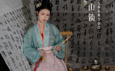 青山锁 唯美 意境 中国风 古风 清冷美人&YiTuYu艺图语