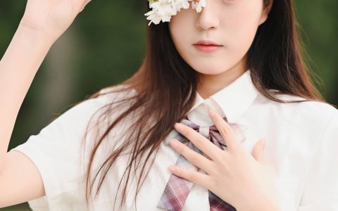 樱花色的天空下 日系 樱花 写真集 女生 花&YiTuYu艺图语