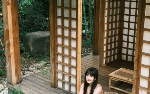 日式庭院 日系 小清新 清纯 少女 美图 写真 摄影&YiTuYu艺图语