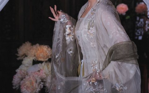 花神 暗黑系 模特 古装 花 美人写真&YiTuYu艺图语