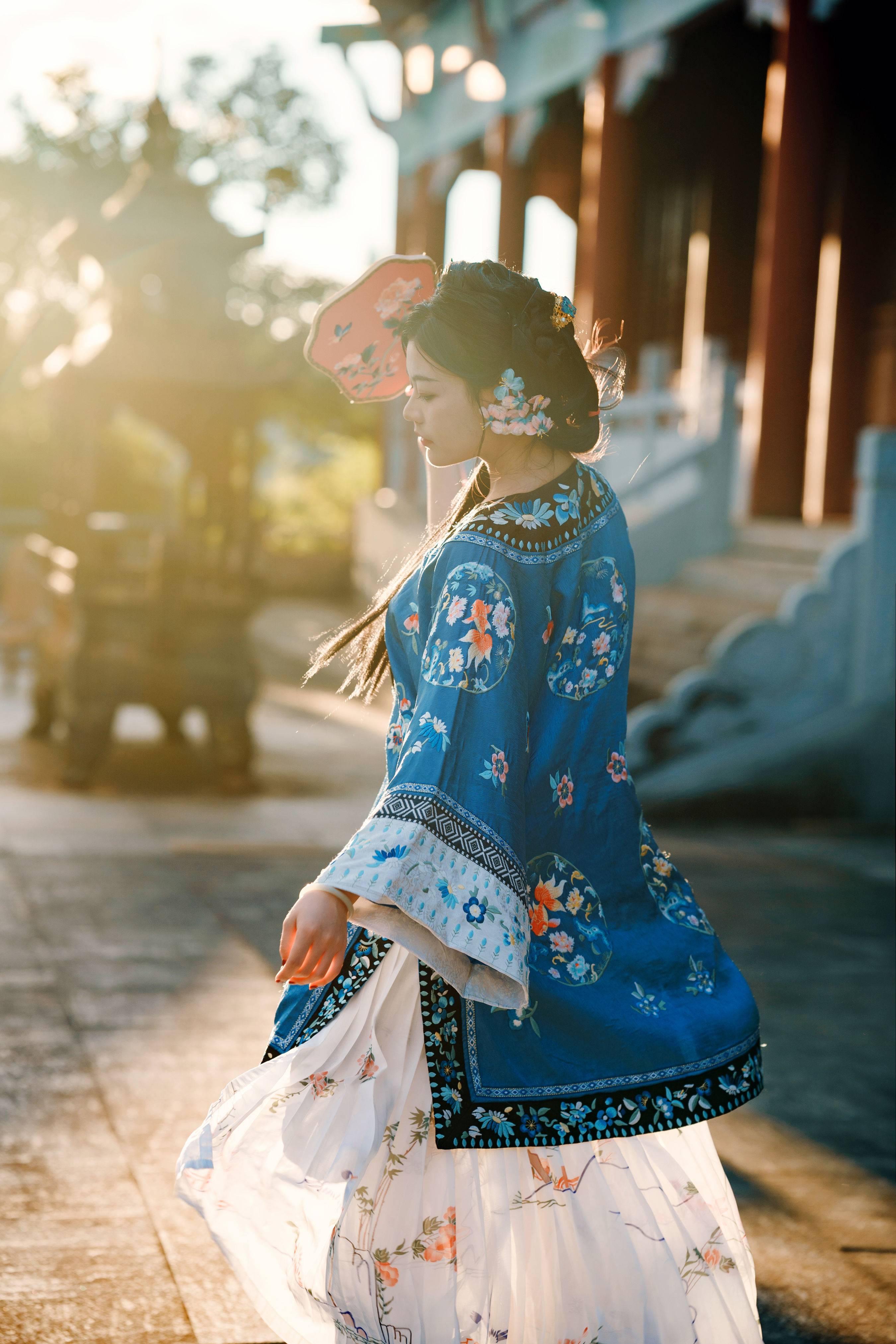 清汉女 古风 古装 意境 唯美 清冷美人&YiTuYu艺图语-5