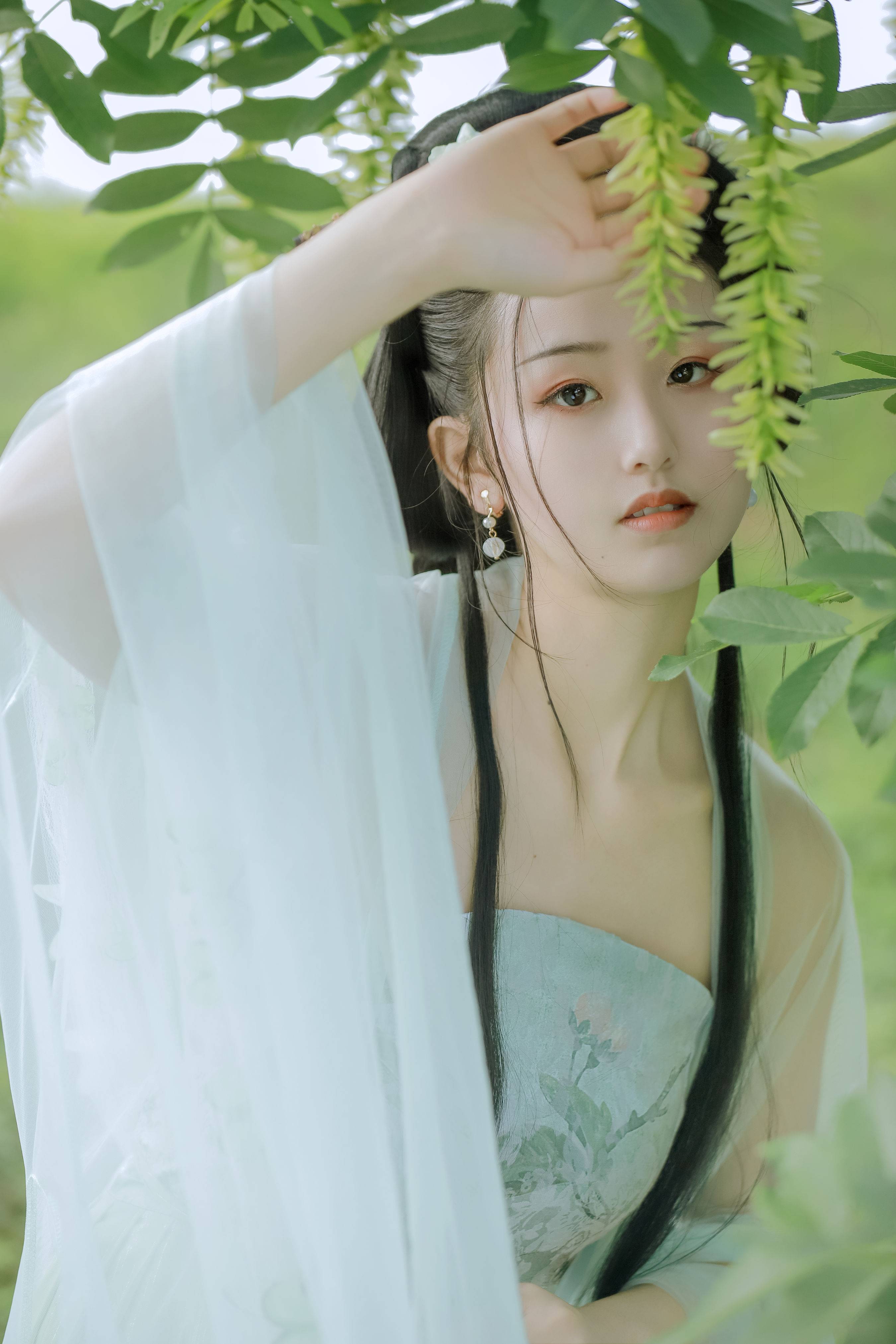 江南有你美如画 小清新 古风 江南 小仙女 绿色&YiTuYu艺图语-5