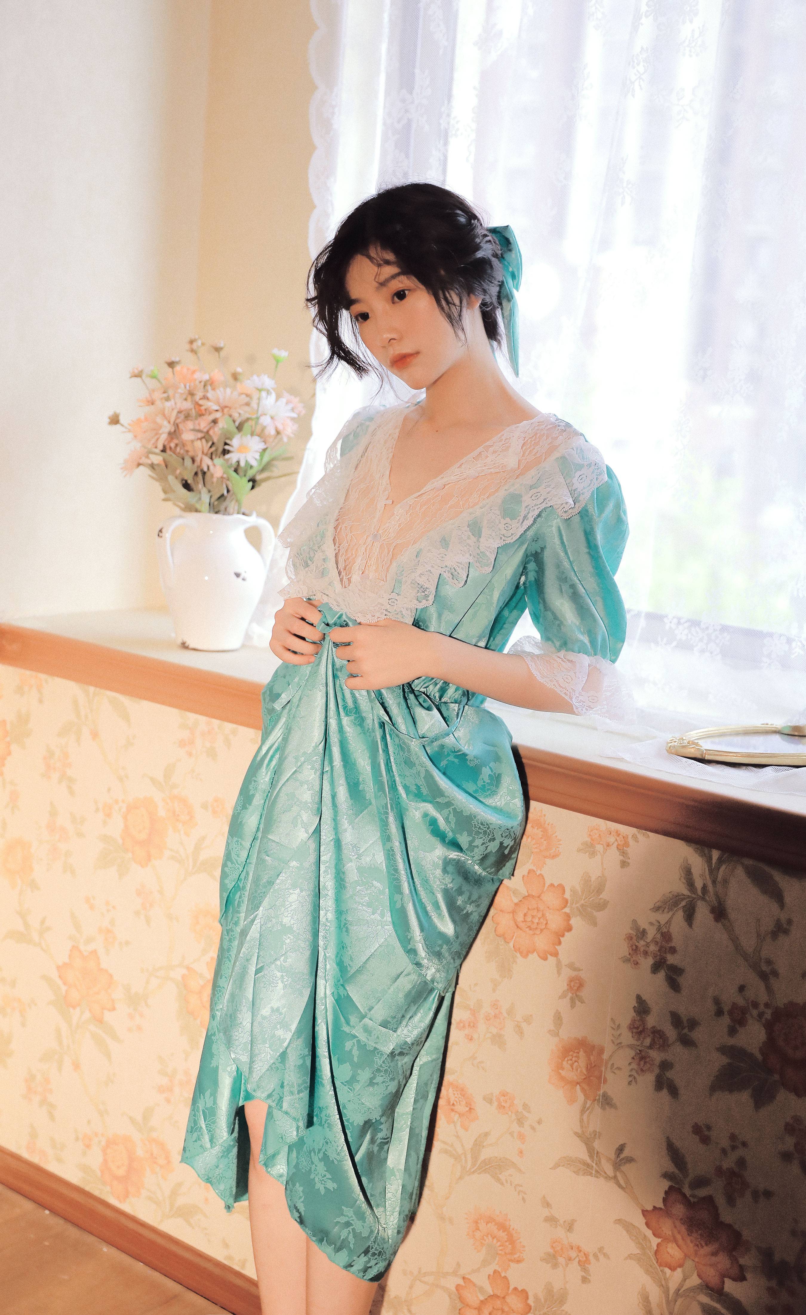 窗边少女 精美 养眼 女神 模特 人像 少女&YiTuYu艺图语-3