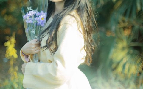 太阳落去 治愈系 花 少女 写真集&YiTuYu艺图语