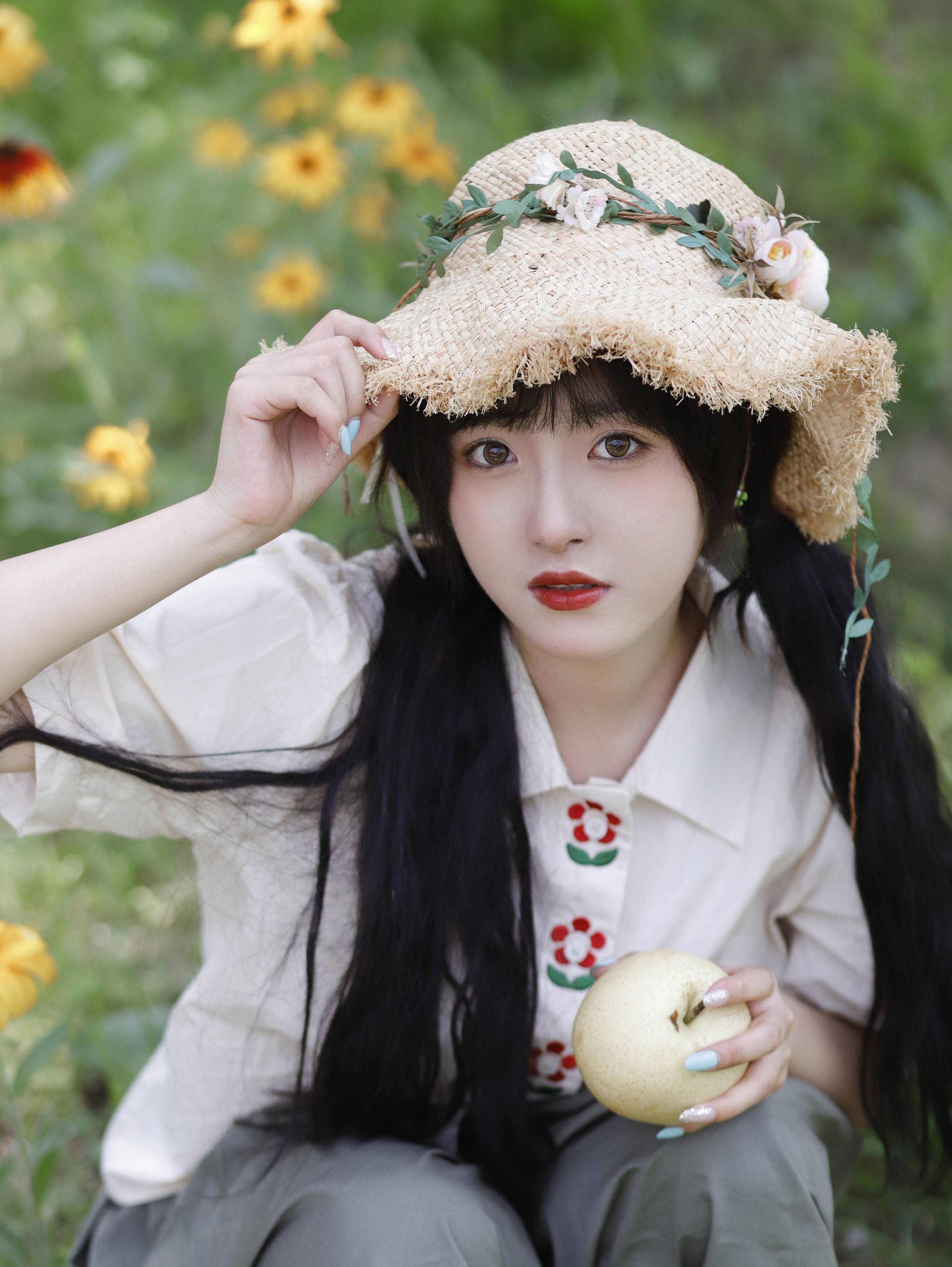 微风里的欢喜 小清新 树林 写真集 美少女 治愈系 美好&YiTuYu艺图语-3