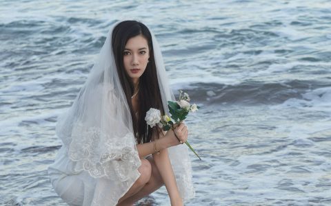 面朝大海 模特 写真集 少女 海边美女&YiTuYu艺图语