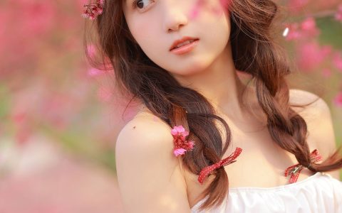春日浪漫 春天 花 少女 写真集 漂亮 精美&YiTuYu艺图语