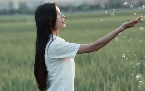 相遇稻田 治愈系 小清新 青春 日系 女生&YiTuYu艺图语