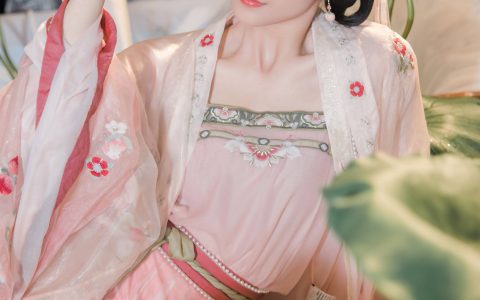 水芙蓉 古风 荷花 美人写真&YiTuYu艺图语