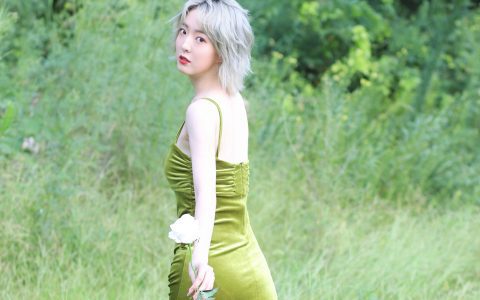 绿野 绿色 好看个性 非主流 优美 模特 人像&YiTuYu艺图语