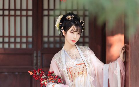 红豆相思 古风 意境 美人 美图 汉服 思念&YiTuYu艺图语