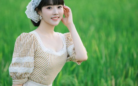 夏日稻田 夏天 小清新 漂亮 绿色 治愈系 唯美&YiTuYu艺图语